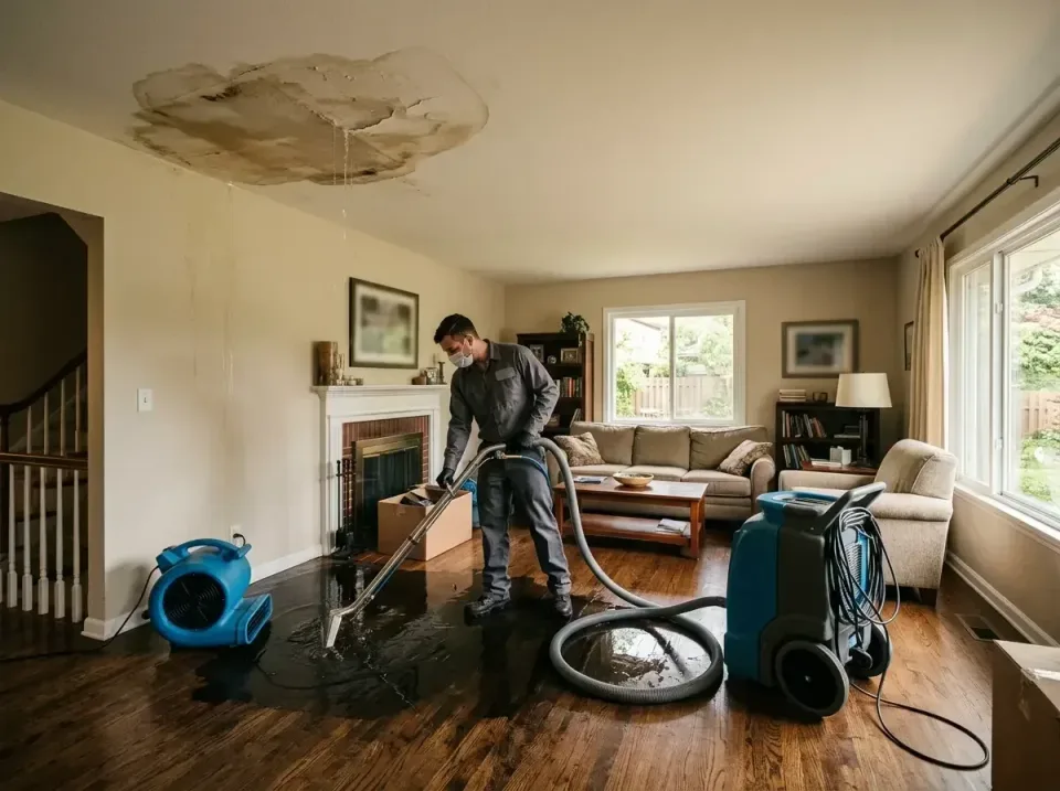 attic-pipe-burst-ceiling-drip-008 — frequently asked questions, Water Damage Restoration & Carpet Care in Oxford, AL